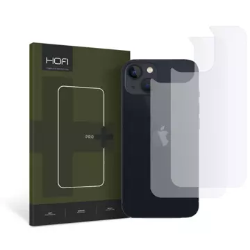 Hydrogelová fólie Hofi Hydroflex Pro Back Protector pro 2-balení zad pro Apple iPhone 14 Clear