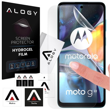 Hydrogelová fólie pro Motorola Moto G22/ G60/ G31/ E40/ G9 ochranná fólie na displej telefonu Alogy hydrogelová fólie