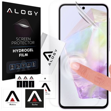 Hydrogelová fólie pro Samsung Galaxy A35/ A34/ A33/ A32/ A31/ A30/ A30S ochranná fólie na displej telefonu Alogy hydrogelová fólie