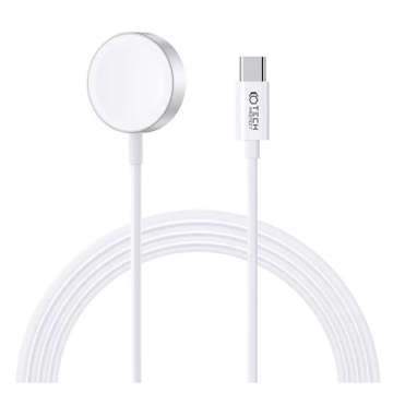 Indukční nabíjecí kabel 120cm UltraBoost magnetický nabíjecí kabel pro Apple Watch White