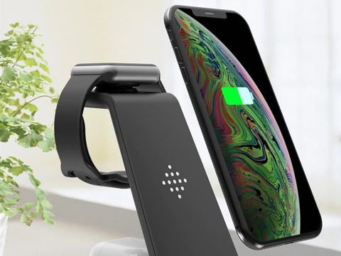 Indukční nabíječka Qi Alogy 3v1 pro Apple iPhone Watch AirPods