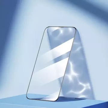 Joyroom Knight 2,5D TG Tempered Glass pro iPhone 14 Full Screen s průhledným rámem (JR-H01)