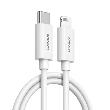 Joyroom kabel USB typu C – Lightning 27W PD 1,2 m bílý (S-M430)