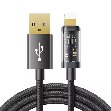 Joyroom kabel USB typu C – Lightning Fast Charging Power Dodávka 20 W 1,2 m černý (S-UL012A12)