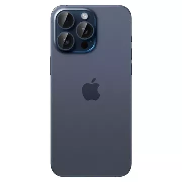 KRYT KAMERY SPIGEN OPTIK.TR ”EZ FIT” OCHRANA FOTOAPARÁTU 2BALENÍ IPHONE 14 PRO / PRO MAX / 15 PRO / PRO MAX BLUE TITANIUM