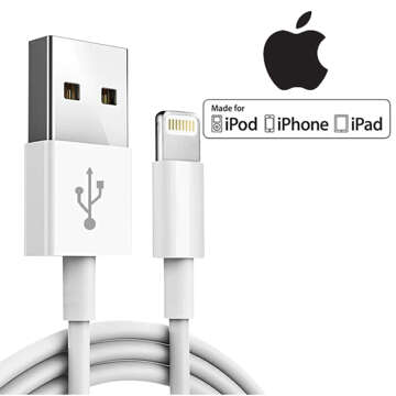 Kabel 1m Apple MD818ZM/A Lightning to USB kabel