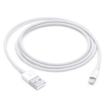 Kabel 2m Lightning do USB-A USB do Apple iPhone, iPad, iPod BOX Biały