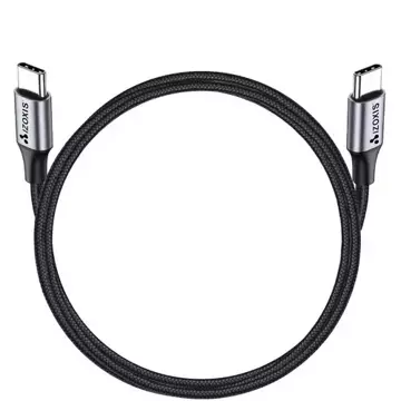 Kabel 2m Nylonový opletený kabel Vyztužený USB-C na USB-C Typ C PD QC 2.0 100W 5A