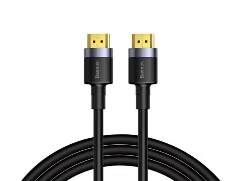 Kabel Baseus Cafule HDMI 2.0 4K FULL HD 3D 3m černá a šedá