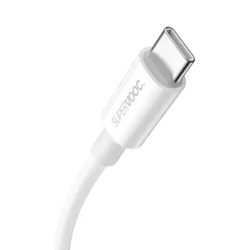 Kabel Baseus Superior Series SUPERVOOC USB-A na USB-C 65W 2m bílý