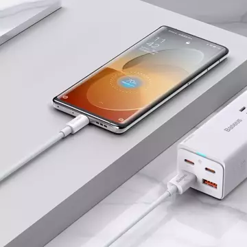 Kabel Baseus Superior Series SUPERVOOC USB-A na USB-C 65W 2m bílý