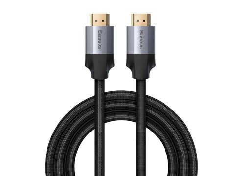 Kabel HDMI 2.0 Baseus Enjoyment Series, 4K, 3D, 2 m (černá a šedá)