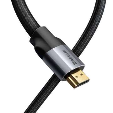 Kabel HDMI 2.0 Baseus Enjoyment Series, 4K, 3D, 2 m (černá a šedá)