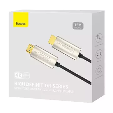 Kabel HDMI na HDMI Baseus High Definition 15m, 4K (černý)