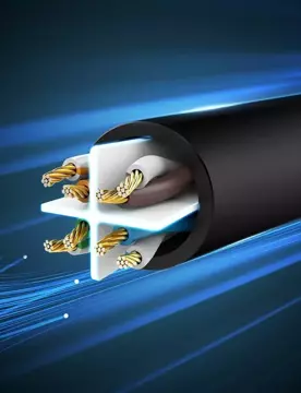 Kabel UGREEN Ethernet patch kabel RJ45 Cat 6 UTP 1000Mbps 20m černý (20166)