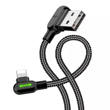 Kabel USB-Lightning, Mcdodo CA-4673, šikmý, 1,8 m (černý)