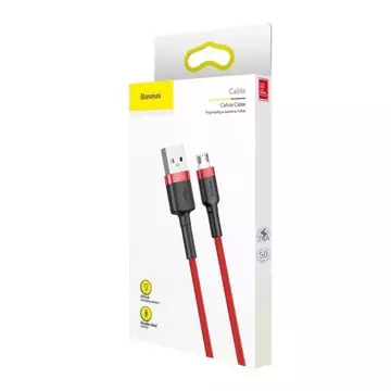 Kabel USB do Micro USB Baseus Cafule 2,4A 1m