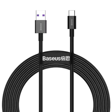 Kabel USB na USB-C Baseus Superior Series, 66 W, 2 m (černý)