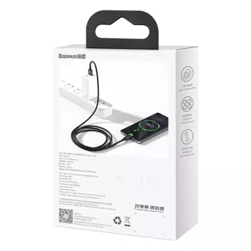 Kabel USB na USB-C Baseus Superior Series, 66 W, 2 m (černý)