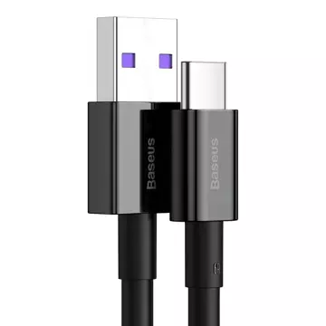 Kabel USB na USB-C Baseus Superior Series, 66 W, 2 m (černý)