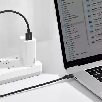 Kabel USB na USB-C Baseus Superior Series, 66 W, 2 m (černý)