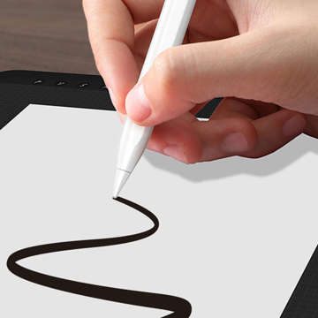 Kapacitní stylusové pero Baseus Stylus 2v1 pro Apple iPad White