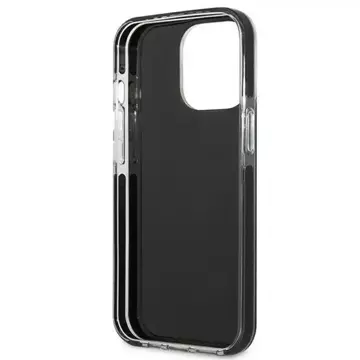 Karl Lagerfeld KLHCP13LTPEIKK iPhone 13 Pro / 13 6,1" pevný obal černý/černý Iconik Karl