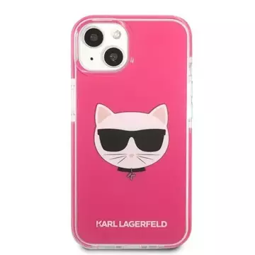 Karl Lagerfeld KLHCP13STPECPI iPhone 13 mini 5,4" pevné pouzdro Choupette Head