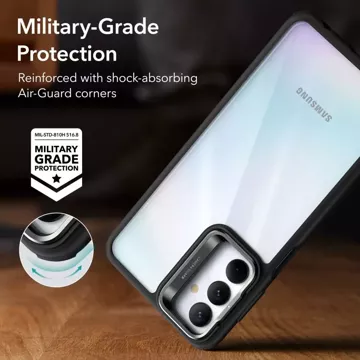 Klasický stojánek Etui ESR do Samsungu Galaxy M34 5G čirý/černý