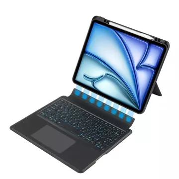 Klávesnice Etui Scmag Pen pro Apple iPad Air 13 2024 Black