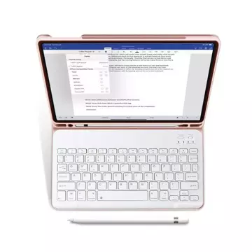 Kompatibilní s tabletovou klávesnicí SC Pen Keyboard pro Apple iPad 10.9 2022 PINK