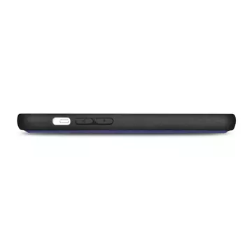 Kožené flipové pouzdro iCarer Wallet Case 2v1 iPhone 14 Plus Anti-RFID Světle fialové (WMI14220727-LP)