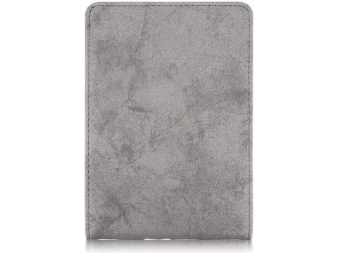 Kožené pouzdro Alogy Slim pro Kindle Paperwhite 4 2018/2019 Grey Foil