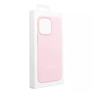 Kožené pouzdro Mag Cover kompatibilní s MagSafe pro Apple iPhone 15 Pro Max růžové