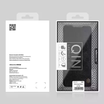 Kožené pouzdro Nillkin Qin pro Samsung Galaxy A13 5G hnědé