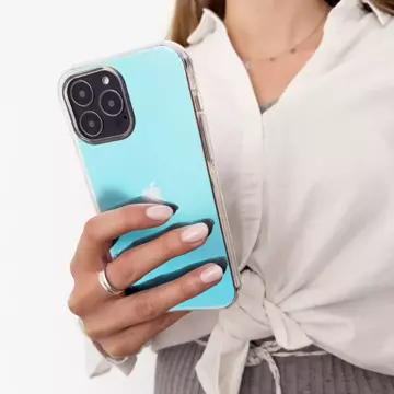 Kryt Aurora Case pro iPhone 13 Pro duhový gelový modrý kryt