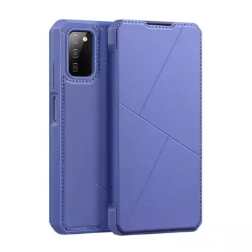 Kryt DUX DUCIS Skin X Holster Cover pro Samsung Galaxy A03s modrý