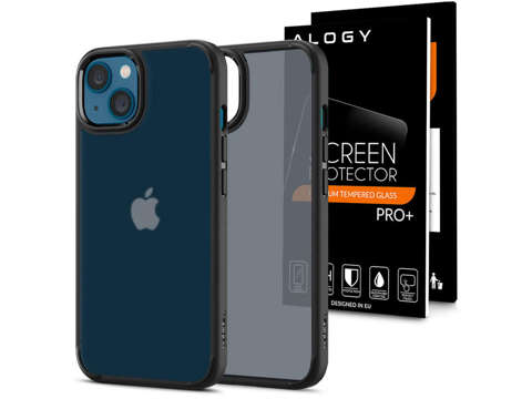 Kryt Spigen Ultra Hybrid pro Apple iPhone 13 Matte Frost Black Glass