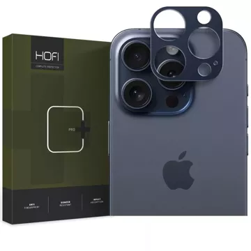 Kryt fotoaparátu Hofi Alucam Pro pro Apple iPhone 15 Pro / 15 Pro Max Navy