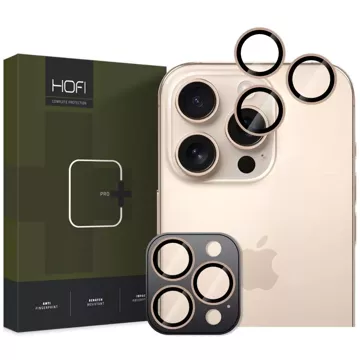 Kryt na kameru Hofi Camring Pro pro iPhone 16 Pro / 16 Pro Max Desert Titanium