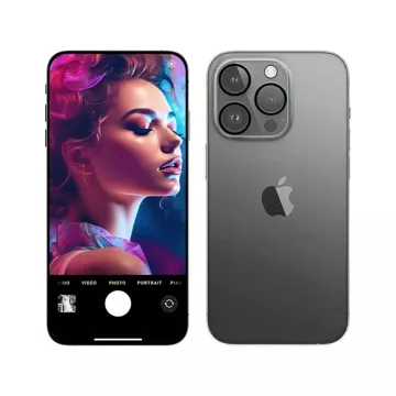 Kryt objektivu pro Apple iPhone 14 Pro/14 Pro Max - 3mk Lens Pro Full Cover