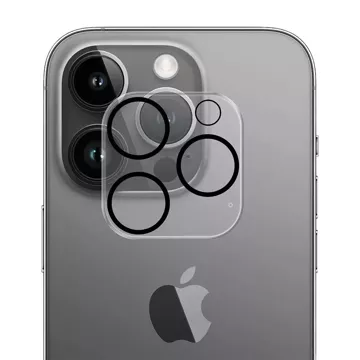 Kryt objektivu pro Apple iPhone 14 Pro/14 Pro Max - 3mk Lens Pro Full Cover