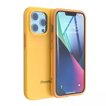 Kryt pouzdra Choetech pro iPhone 13 Pro Max oranžový (PC0114-MFM-YE)