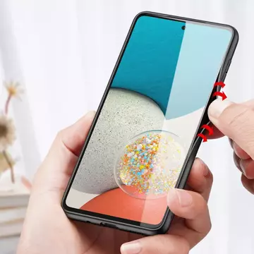 Kryt pouzdra Dux Ducis Fino, materiál nylon Samsung Galaxy A73 černý