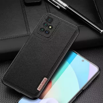 Kryt pouzdra Dux Ducis Fino pokrytý nylonovým materiálem Xiaomi Redmi 10 zelený