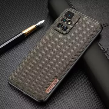 Kryt pouzdra Dux Ducis Fino pokrytý nylonovým materiálem Xiaomi Redmi 10 zelený