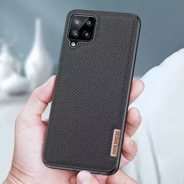 Kryt pouzdra Dux Ducis Fino potažený nylonovým materiálem pro Samsung Galaxy A22 4G zelený