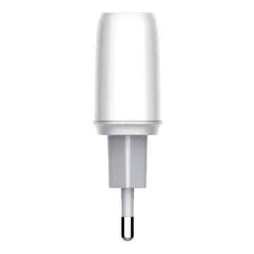 LDNIO A2424C USB nástěnná nabíječka, USB-C 20W kabel USB-C – Lightning