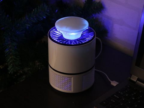 LED UV lampa na hubení hmyzu na hmyz Alogy Mosquito Lamp White