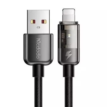 Lightning kabel Mcdodo CA-3141, 12W, 1,8m (černý)